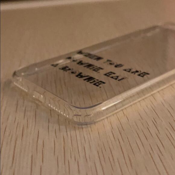 iPhone 7/8 plus clear flexible grip case w/ cable - Picture 5 of 7